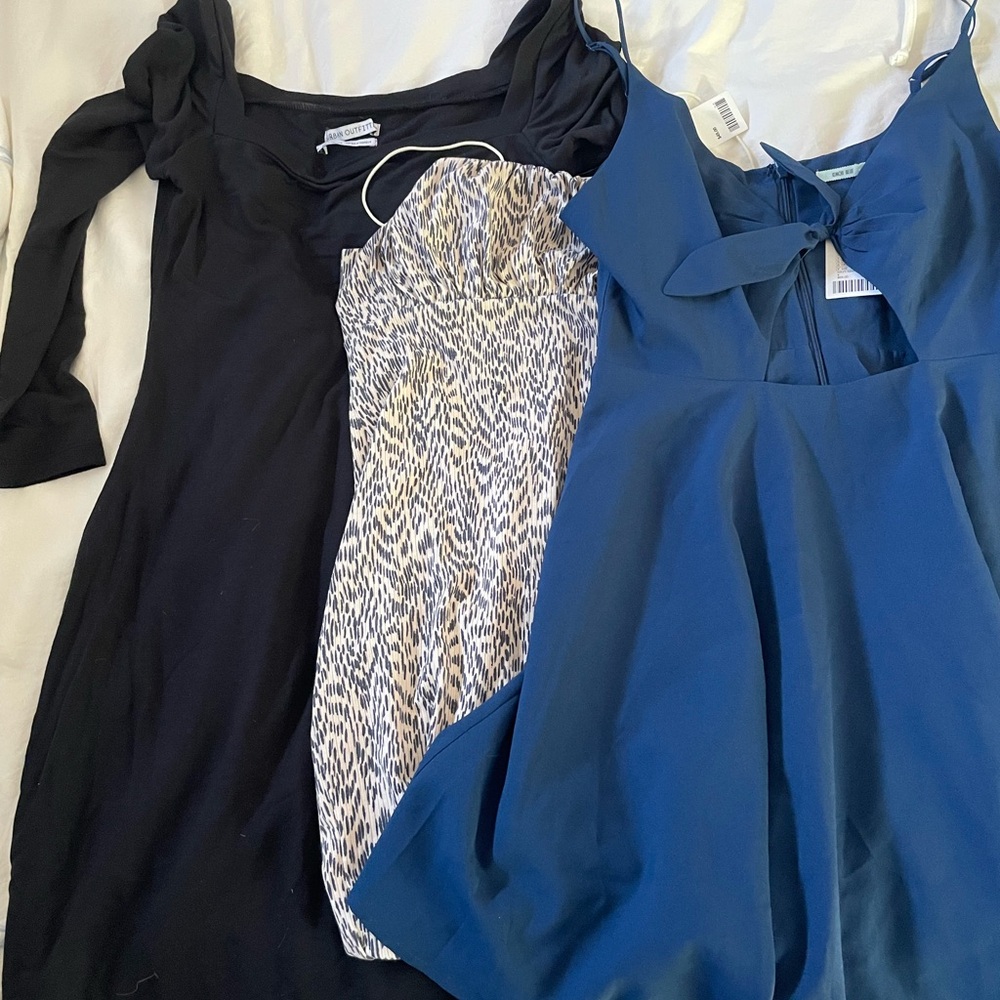 6 items - bundle of Urban outfitters/kimichi blue 3 dresses 3 tops